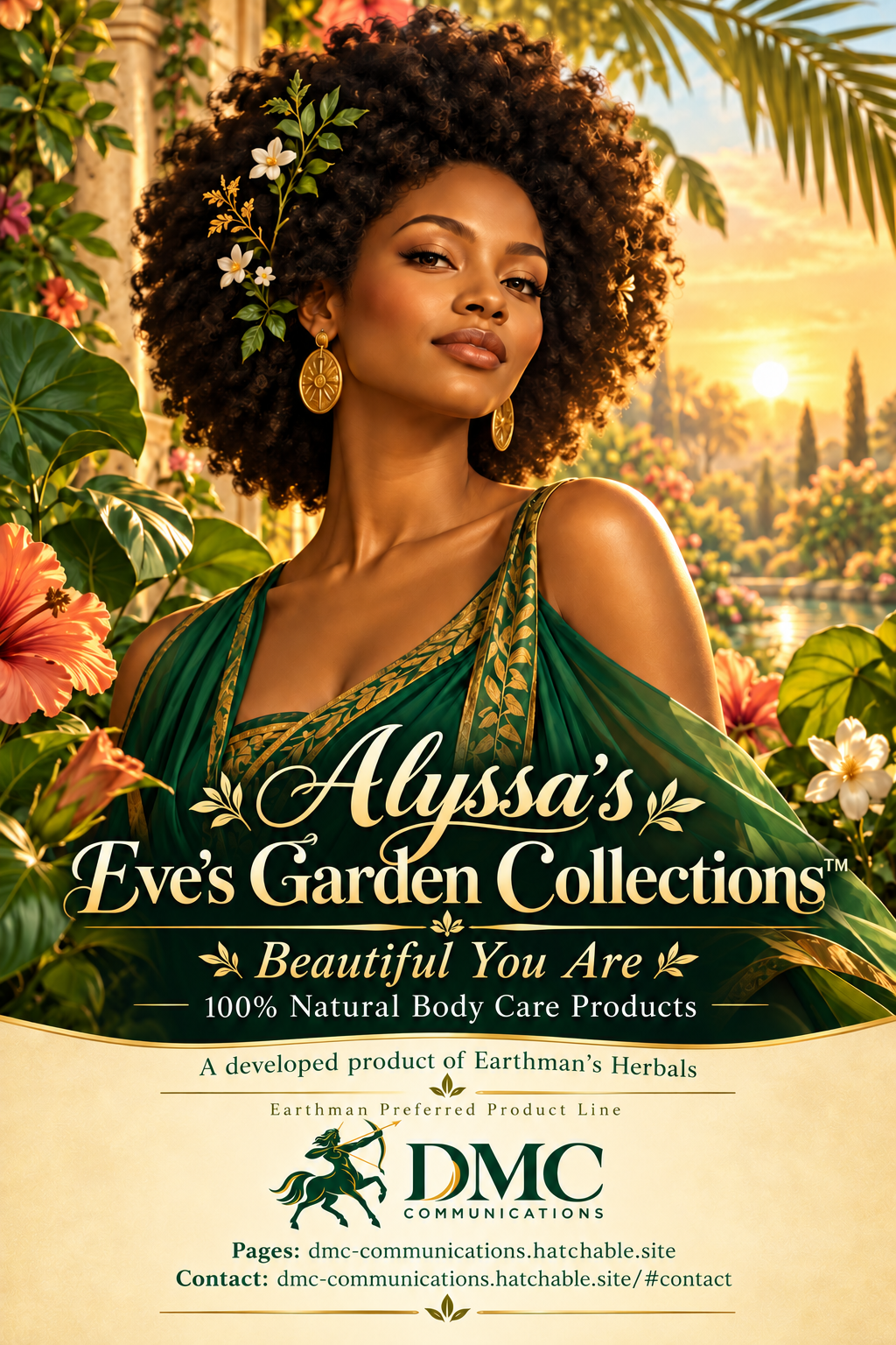Eve in the garden — Alyssa’s Eve’s Garden Collections product portrait